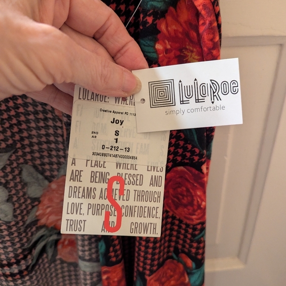 LuLaRoe "Joy" sleeveless duster, Small - Picture 5 of 10